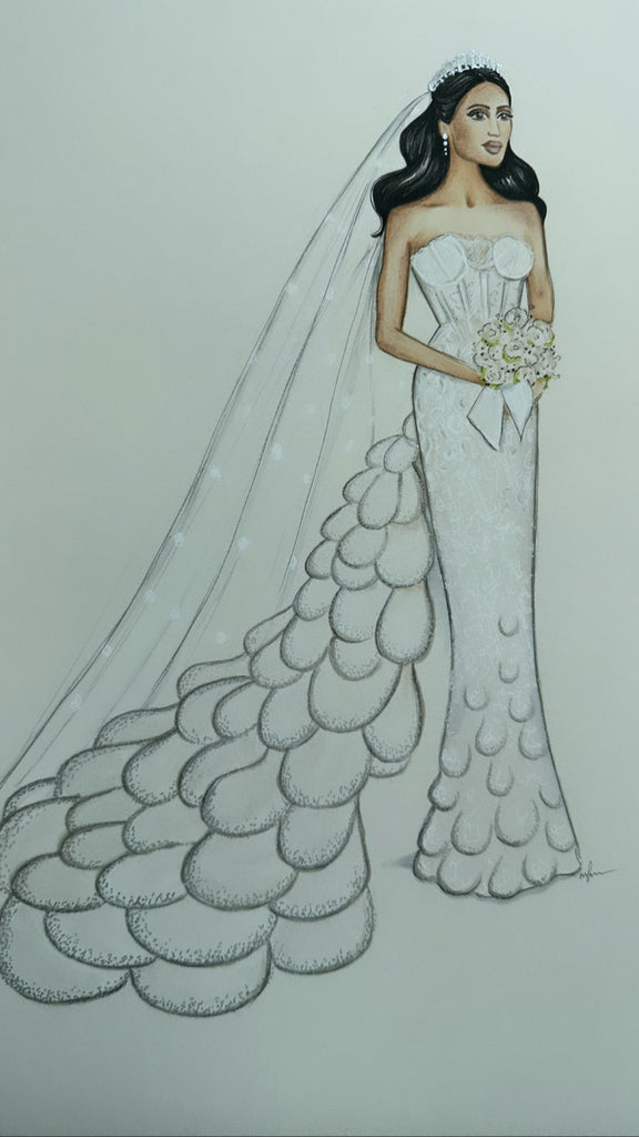 Custom Wedding Illustration