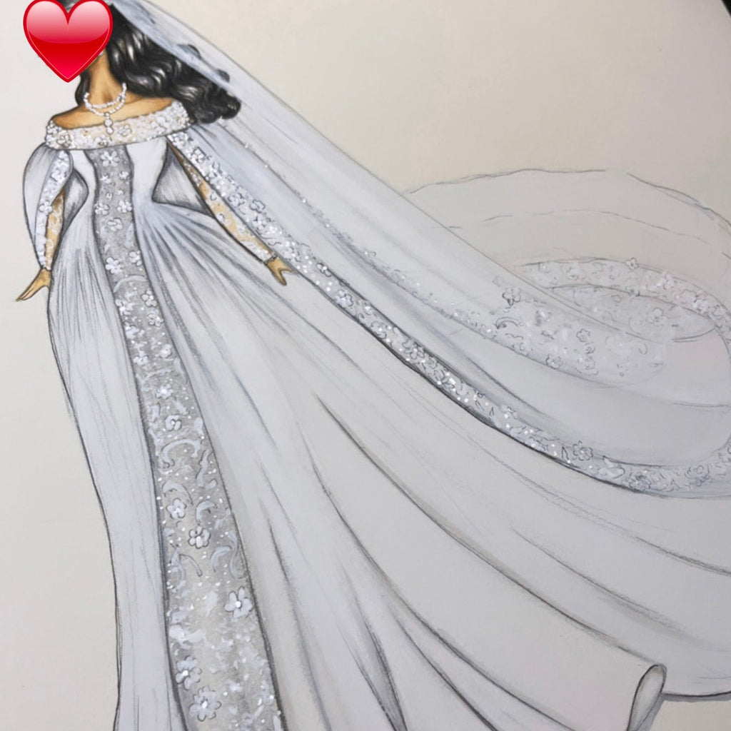 Custom Wedding Illustration