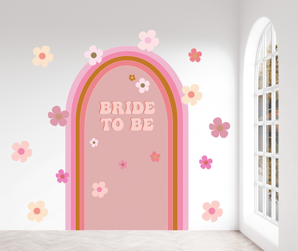Final Fiesta Bride to be Wall Decals