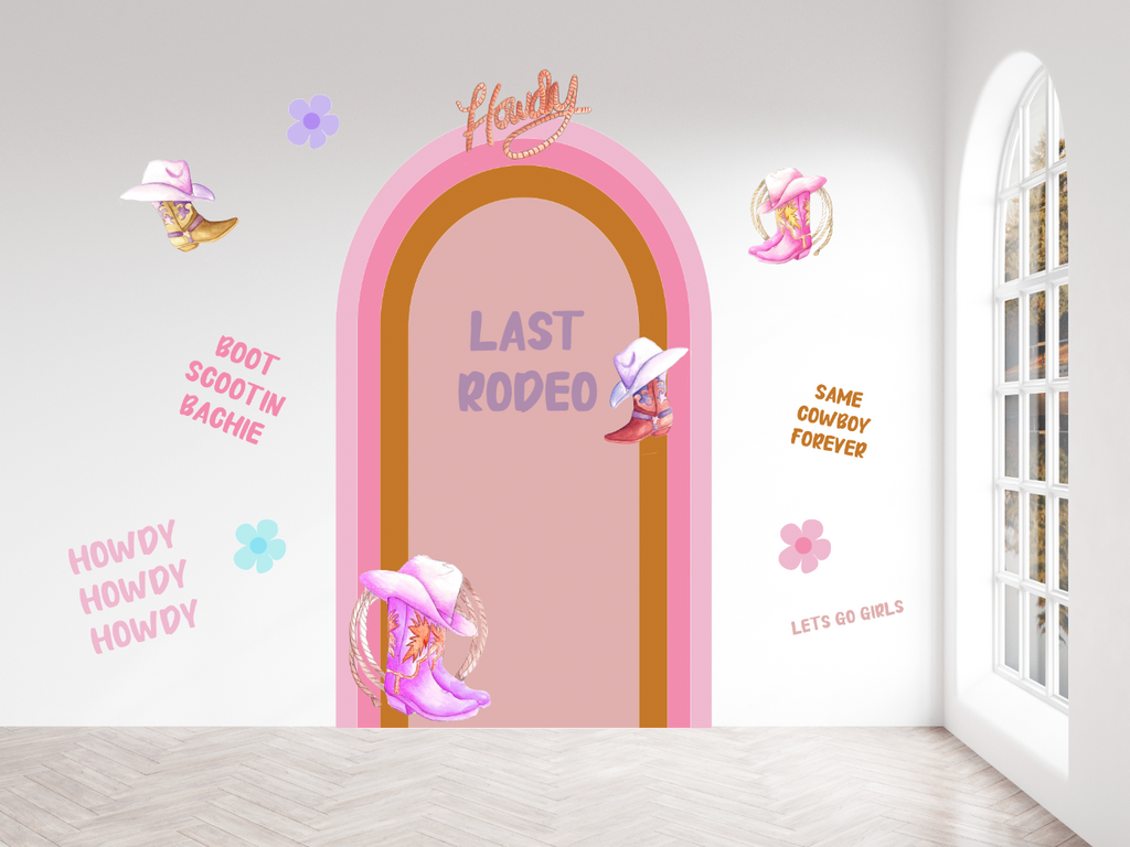 Rodeo Party Wall Decals